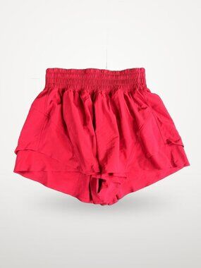 lululemon Layered Running Shorts Pink XXS